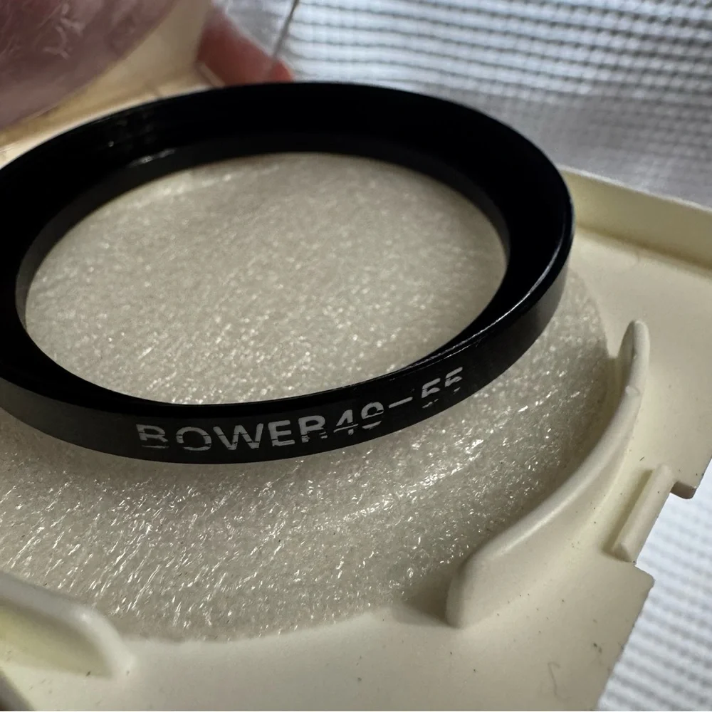 Promaster 55mm Close-Up Filter Lot +1 +2 +4 w Case + Empty 49mm UV Case